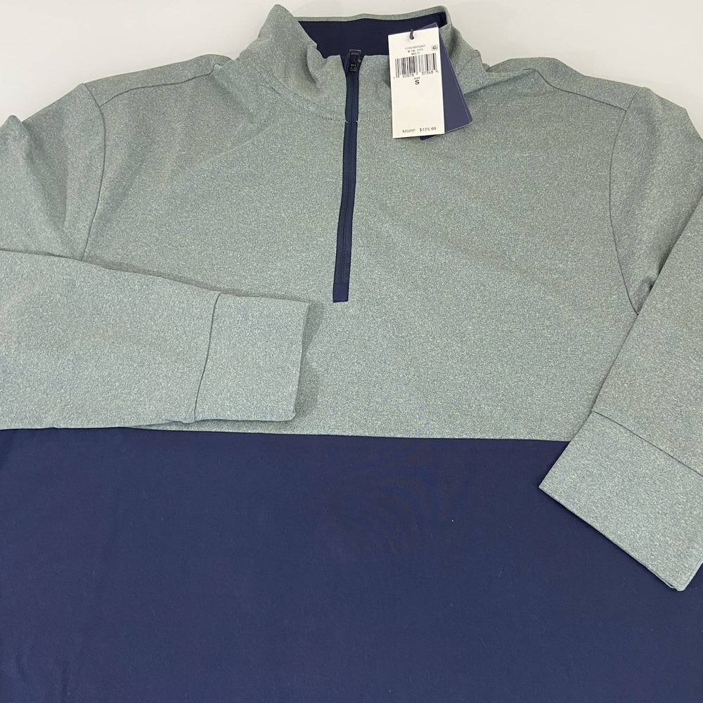 Polo Ralph Lauren‎ Men's Performance Color Block Small 1/4 Zip LS Pullover New